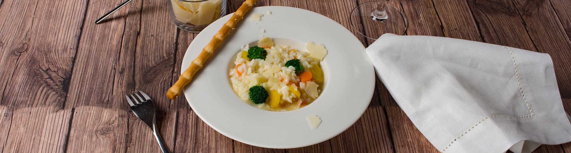Iglo Risotto mit buntem Gemüse Trio