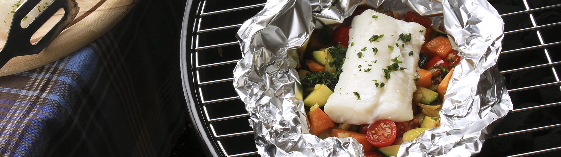 Iglo Fisch und Gemüse in Folie