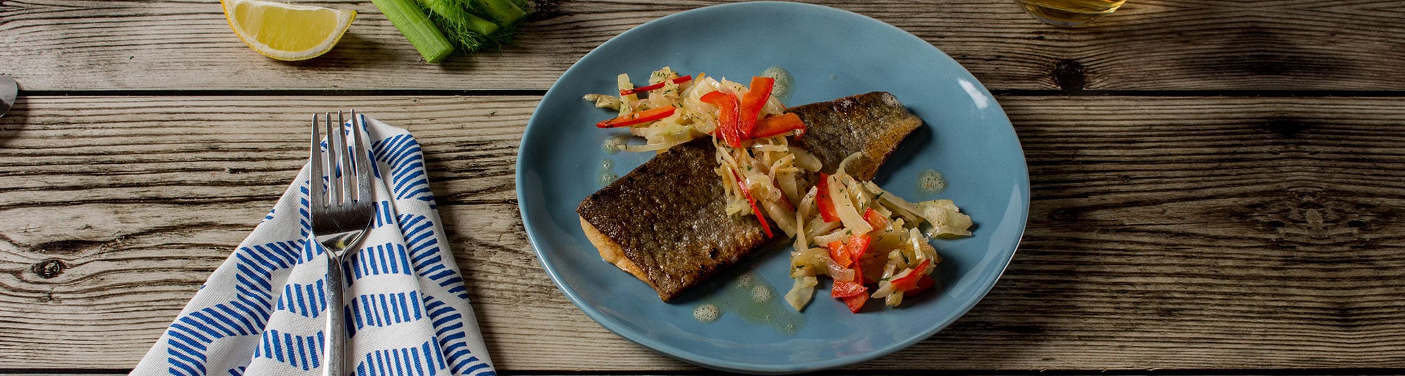 Iglo Gebratene Forelle mit Fenchelgemüse