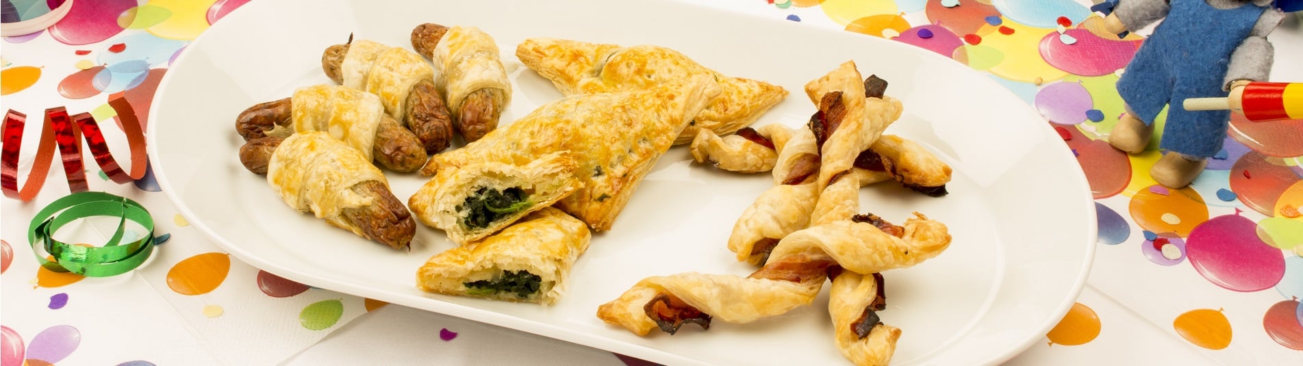 Fingerfood aus Blätterteig – der ideal Partysnack