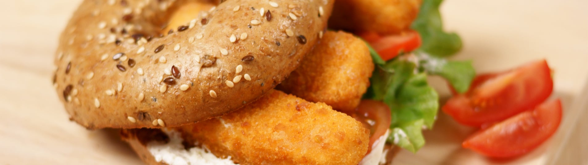 Fischstäbchen-Burger