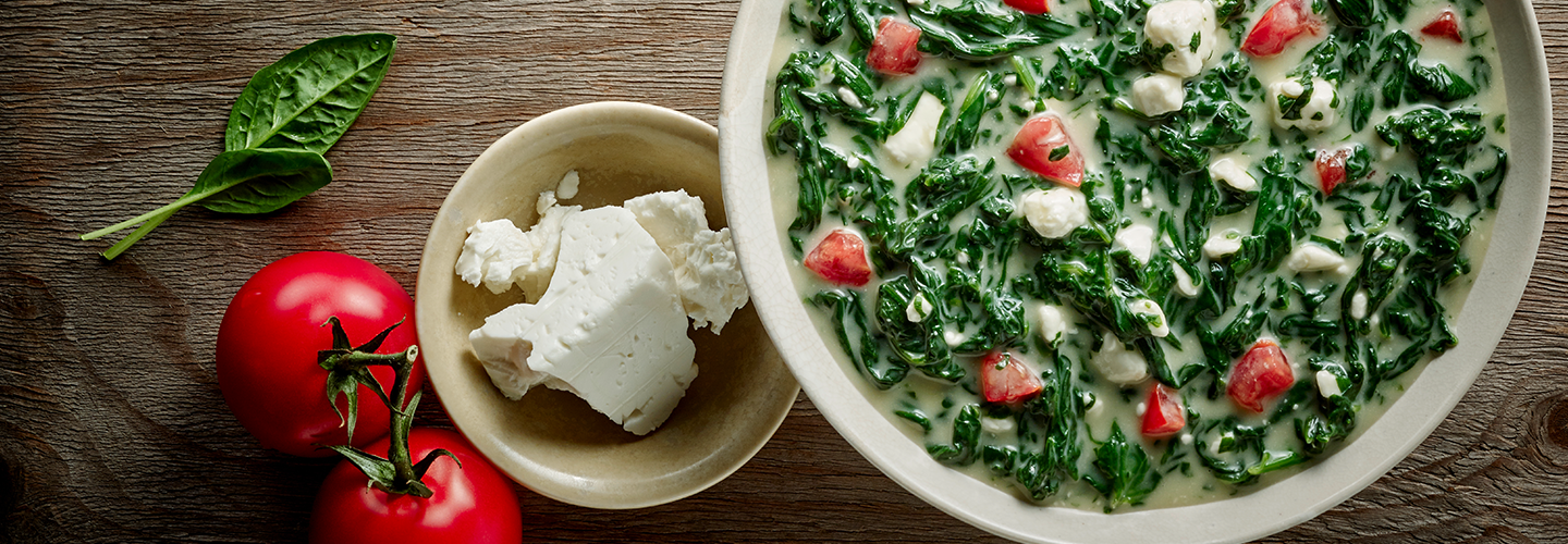 Mediterrane Spinat Lasagne