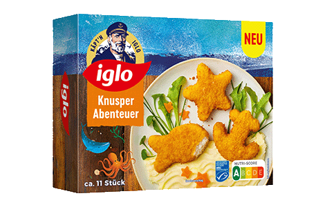 Fisch Produkte von iglo