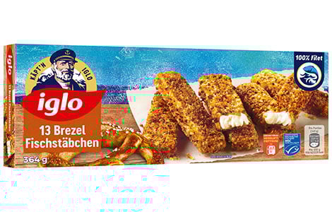 MSC Brezel Fischstäbchen | iglo
