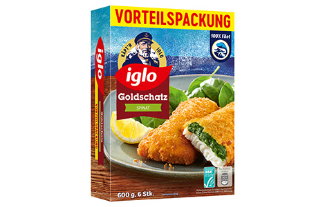Goldschatz Spinat 600g Packung