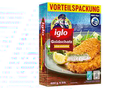 Iglo Goldschatz Käse 