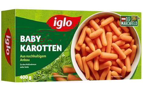 Babykarotten Packung