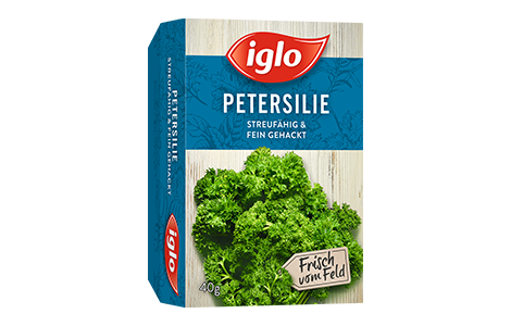 iglo Petersilie Packung
