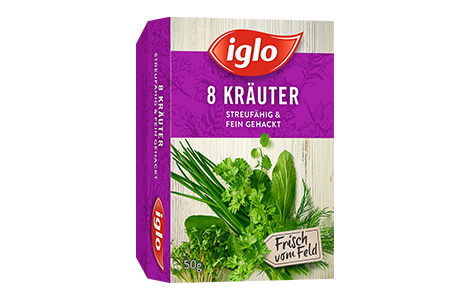 iglo 8 Kräuter Packung